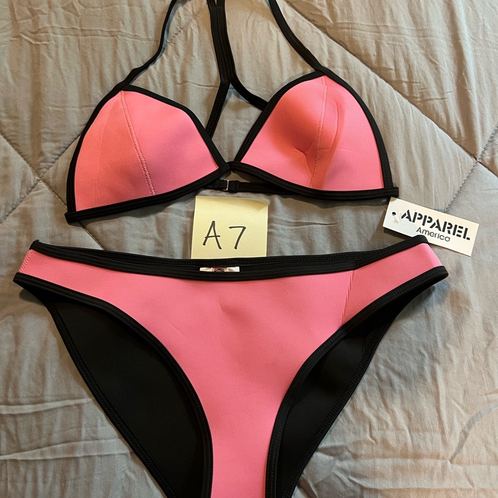 Pink American Apparel bikini
